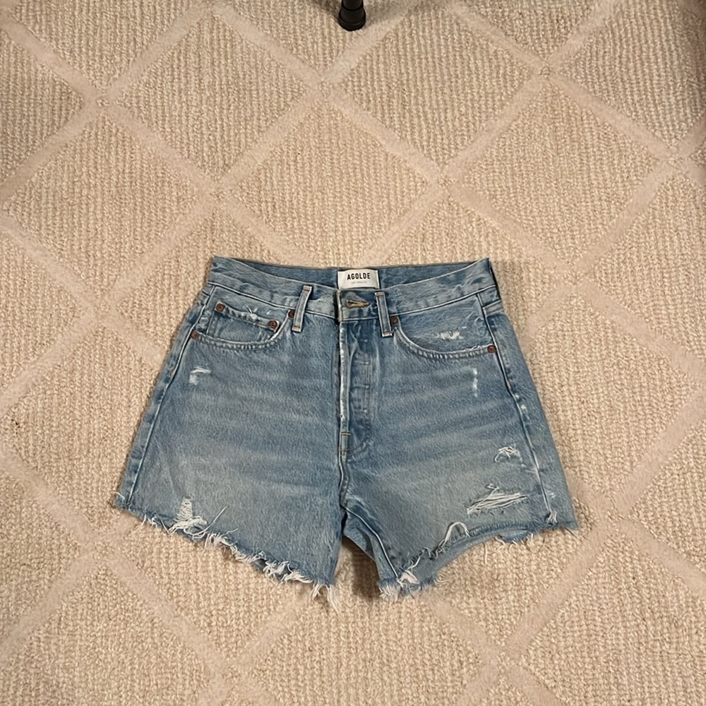 NWOT Agolde Parker Vintage Long Shorts